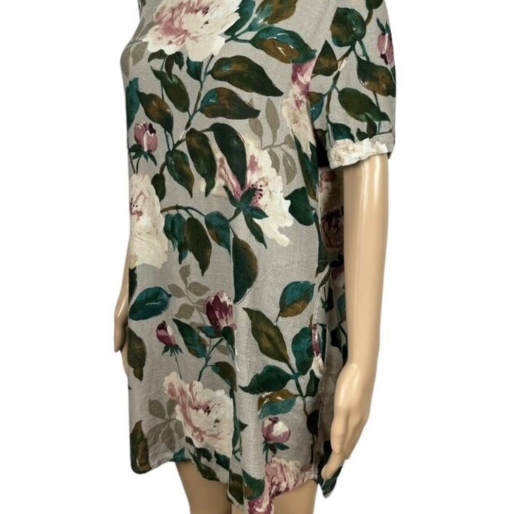 Cream Tan Relaxed Boxy Tunic
